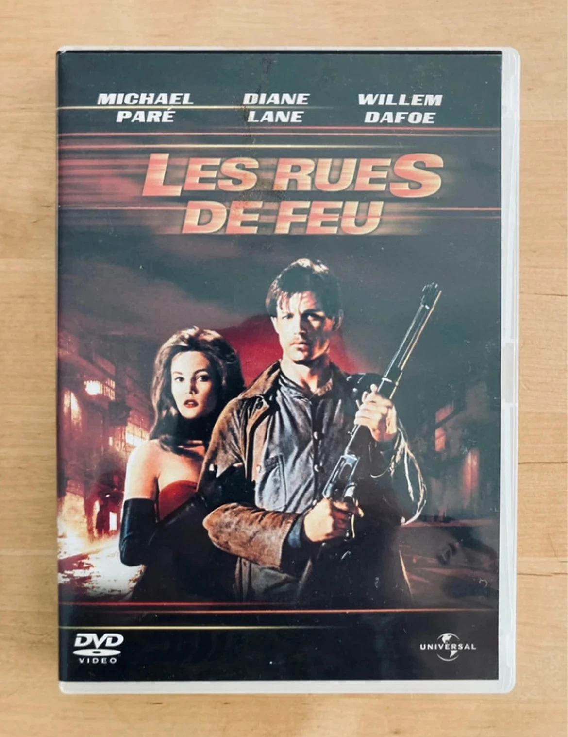 DVD Les rues de feu (Streets of Fire) de Walter Hill.